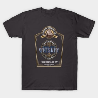 Angry Hippo Whiskey T-Shirt